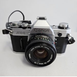 Canon AE-1 z FD 50mm